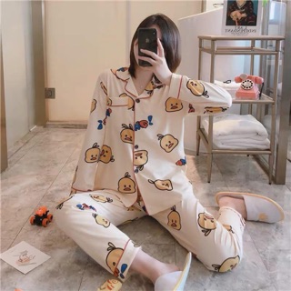 Bộ quần áo ngủ Cotton