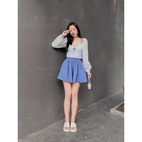 Set Áo Nâu Bèo Short