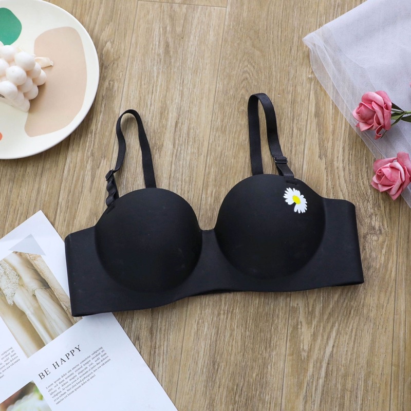 ♥️ Áo Lót Nữ ♥️Áo ngực su mút dày in hoa cúc cúp tròn A1008 | BigBuy360 - bigbuy360.vn