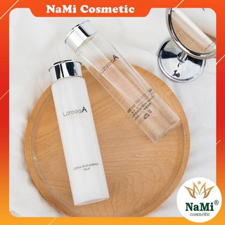 Bộ đôi nước toner + sữa dưỡng ẩm chính hãng Lizeeaa làm thu nhỏ lỗ chân lông, nuôi dưỡng da, làm sáng da tự nhiên