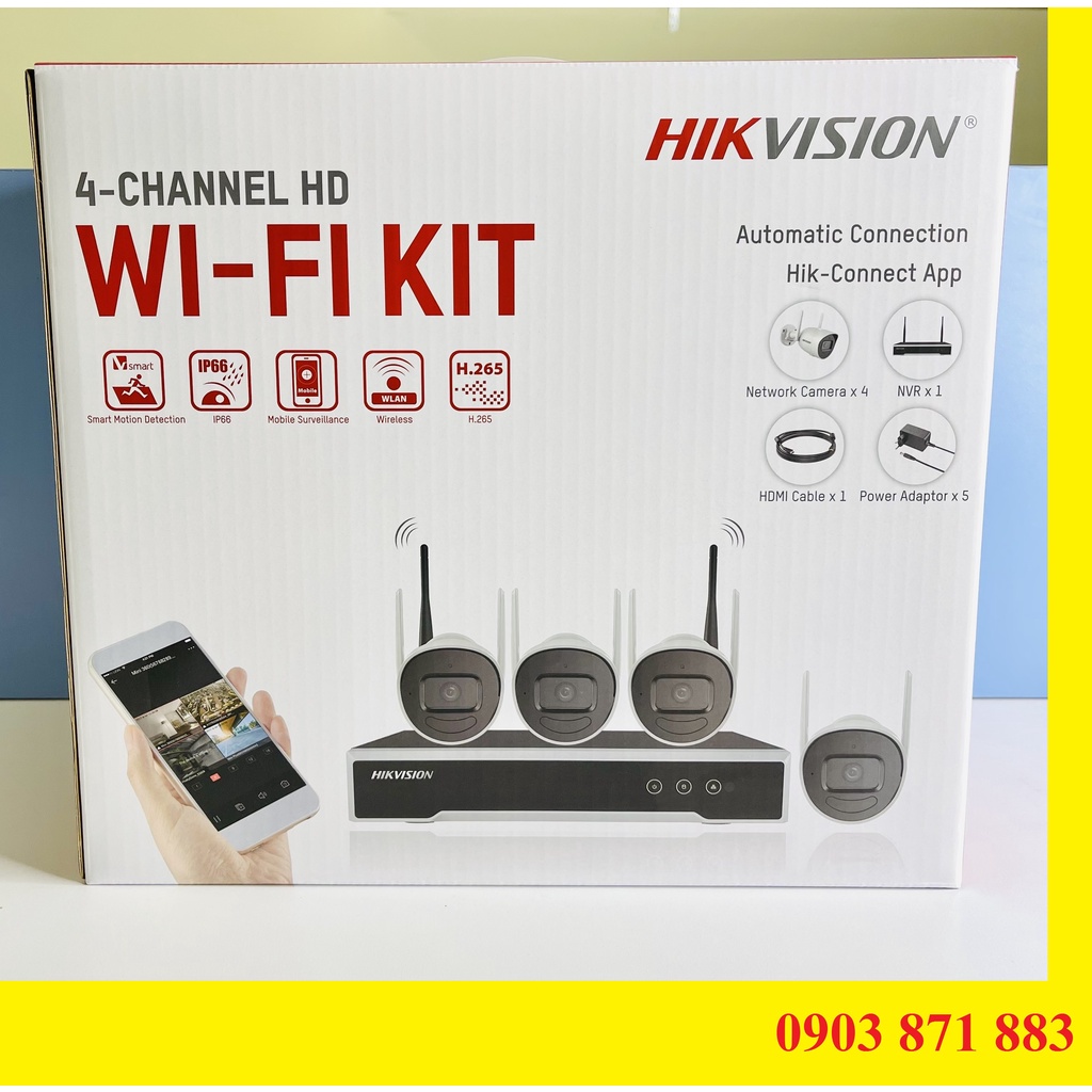 Bộ Kit camera IP Wifi HIKVISION NK42W0H