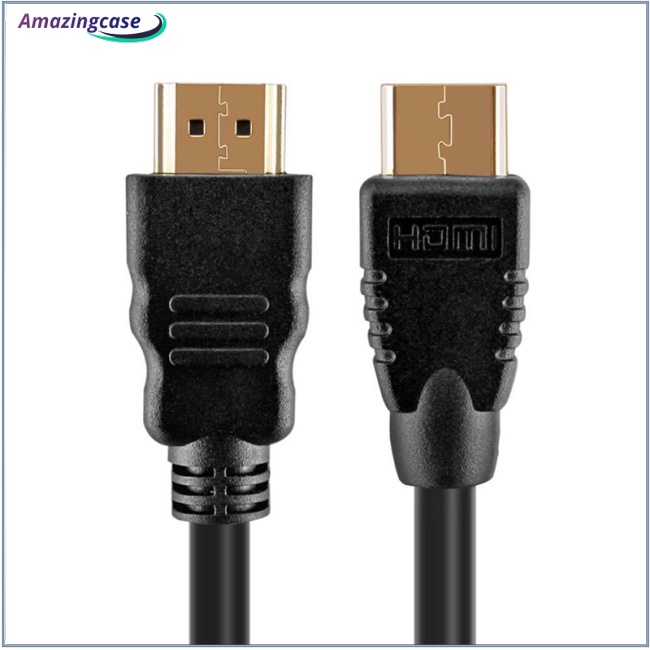 Dây Cáp Chuyển Đổi Đầu Hdmi Mini Type C Sang Đầu Cắm Hd 1080p 1m Mạ Vàng