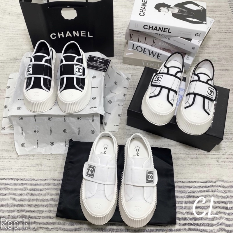 Giày thể thao slipon chanh neo quai dan fullbox