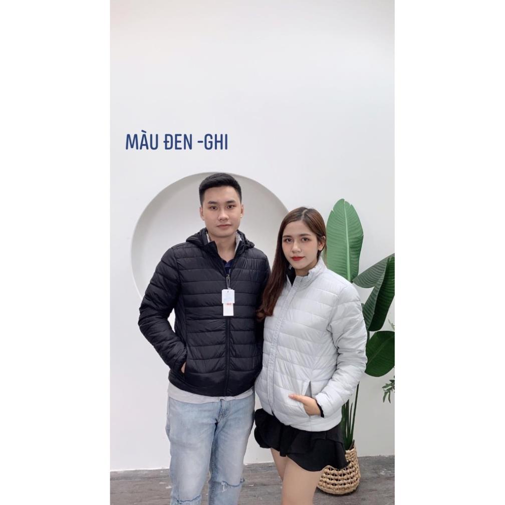 Áo Phao - Áo phao nam nữ lông vũ 2 mặt có mũ siêu nhẹ, siêu ấm, hàng chất lượng cao mẫu hot 2022