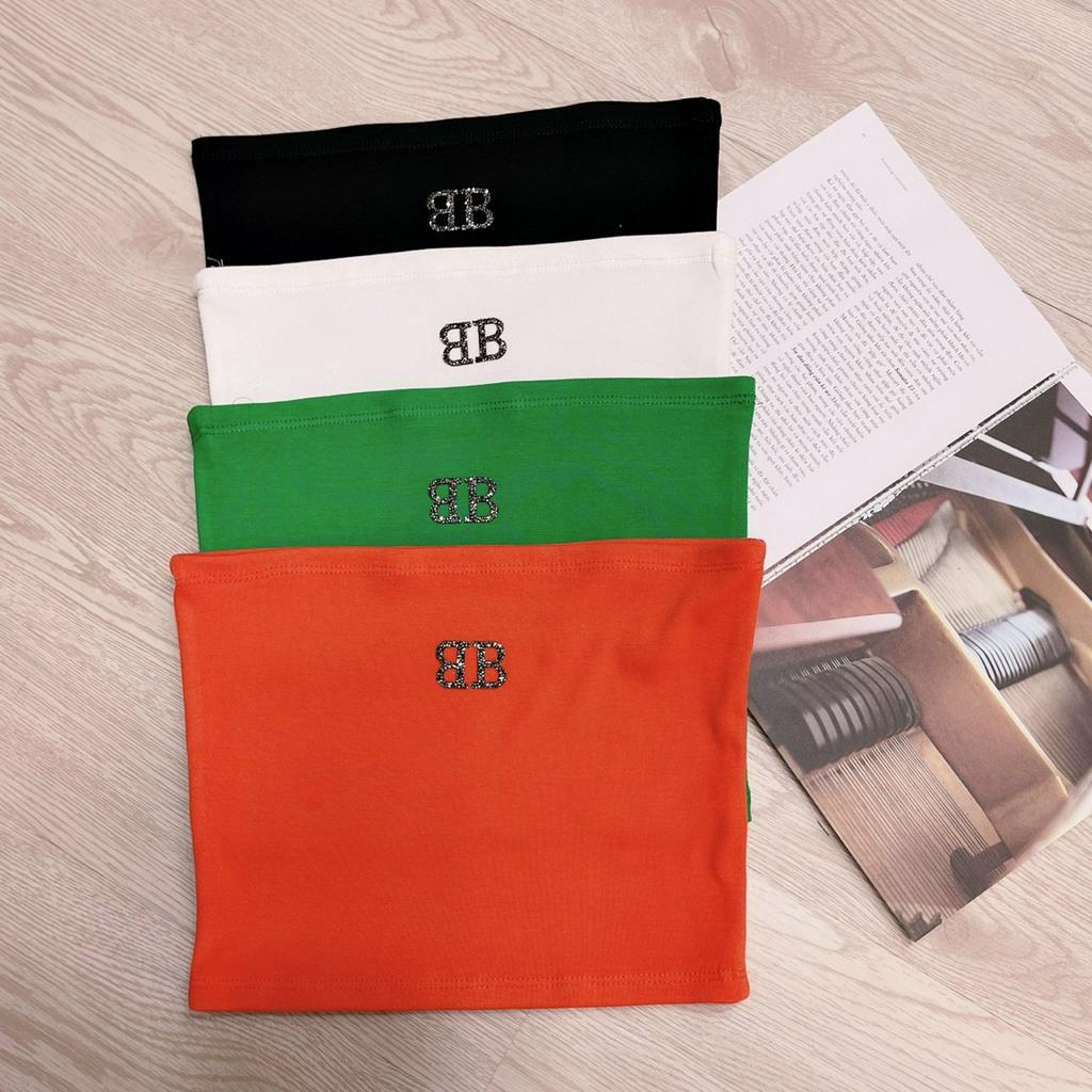 Áo Ống Croptop Len Ô Dệt Rút Ngực HotTreend alohashop91