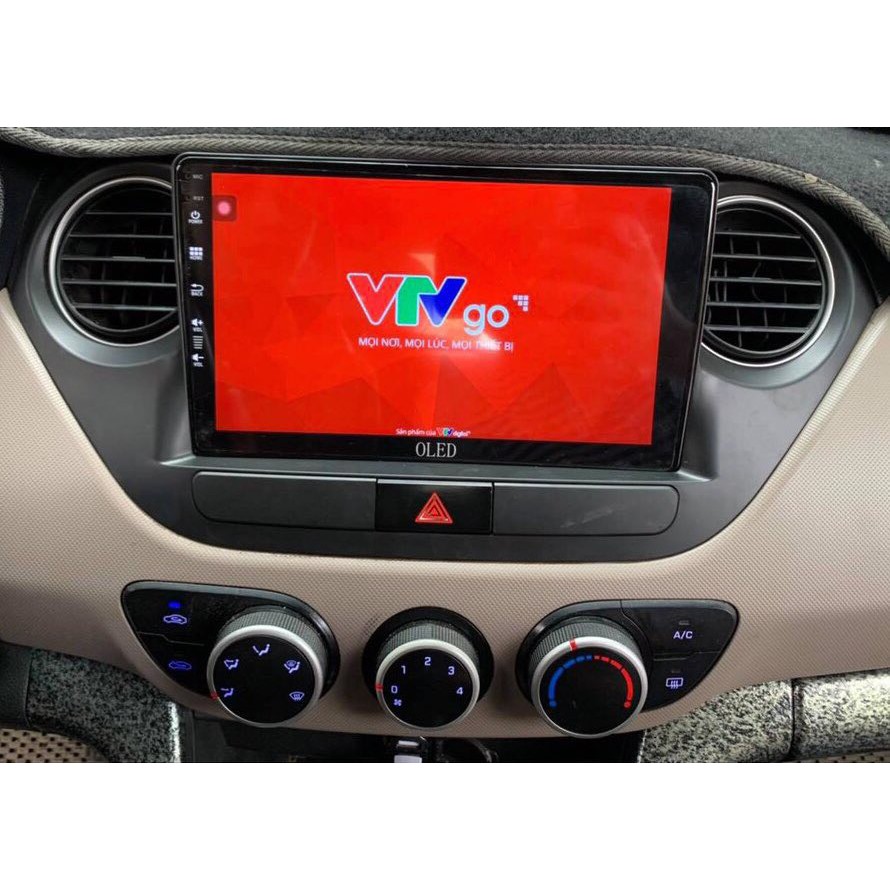 MÀN HÌNH ANDROID OLED C2 (NEW) THEO XE HUYNDAI  I10 2014-2020, dvd android Hyundai I10