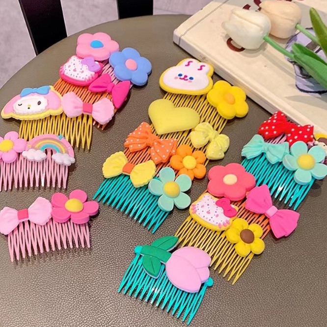 [Sỉ nhiều kiểu] Xược tóc cho bé gái, lược xược dễ thương nhiều kiểu đáng yêu
