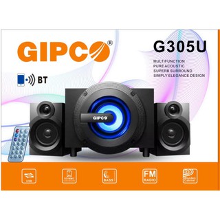 Loa vi tính gipco g305u - bảo hành 12 tháng