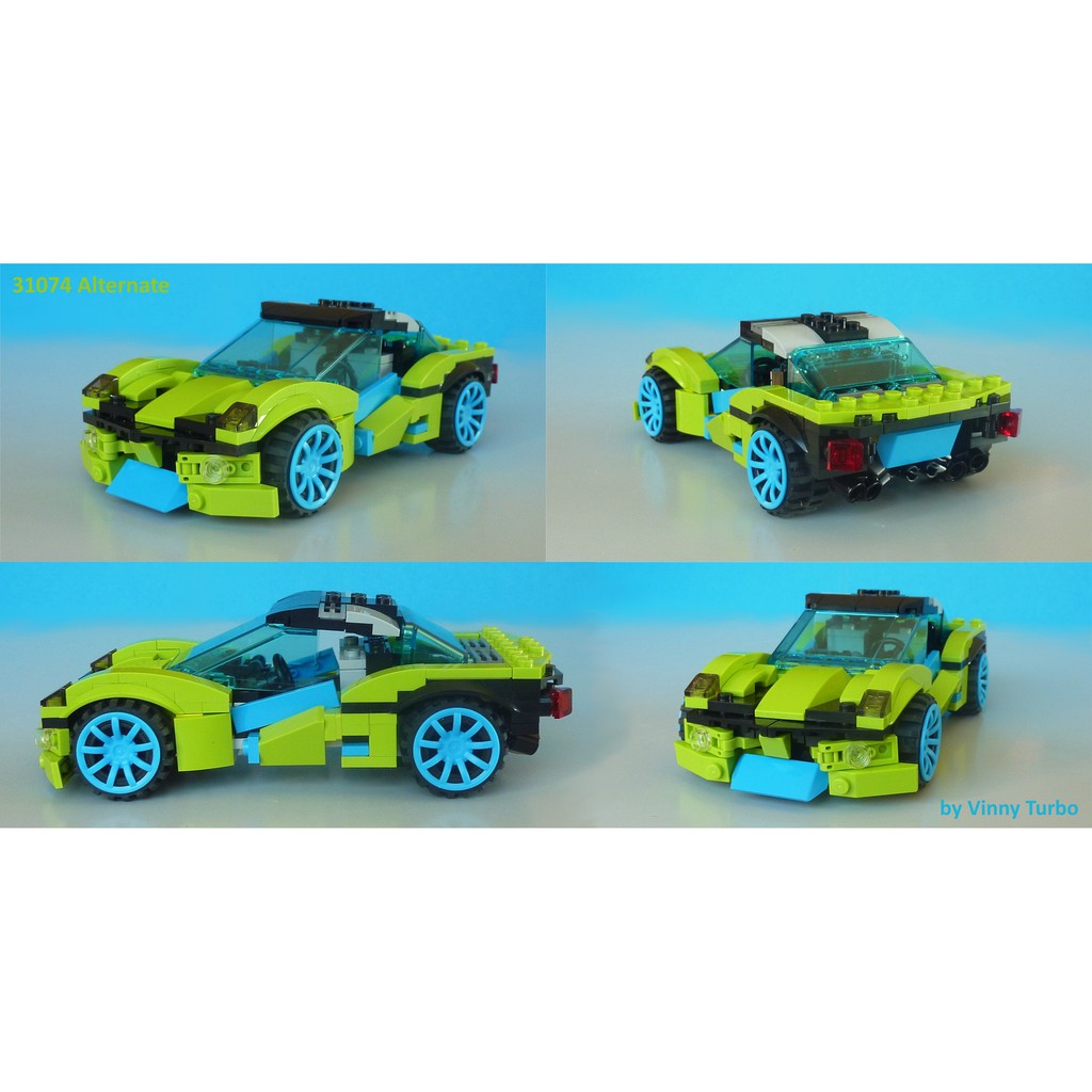 LEGO Creator 31074 Xe Đua Đường Trường Biến Hình