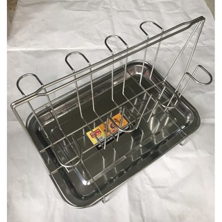 Giá úp cốc inox (8 cốc )