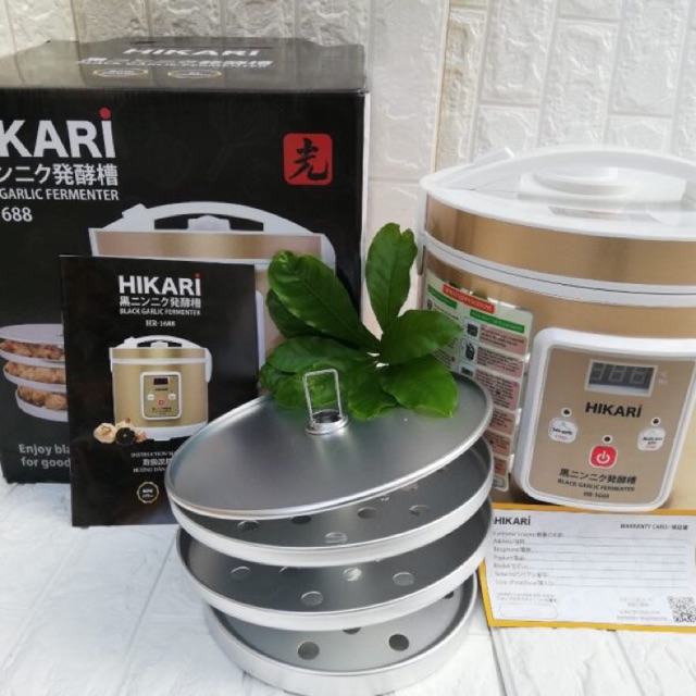 Nồi làm tỏi đen japan HIKARI HR-1688 (3 tầng )
