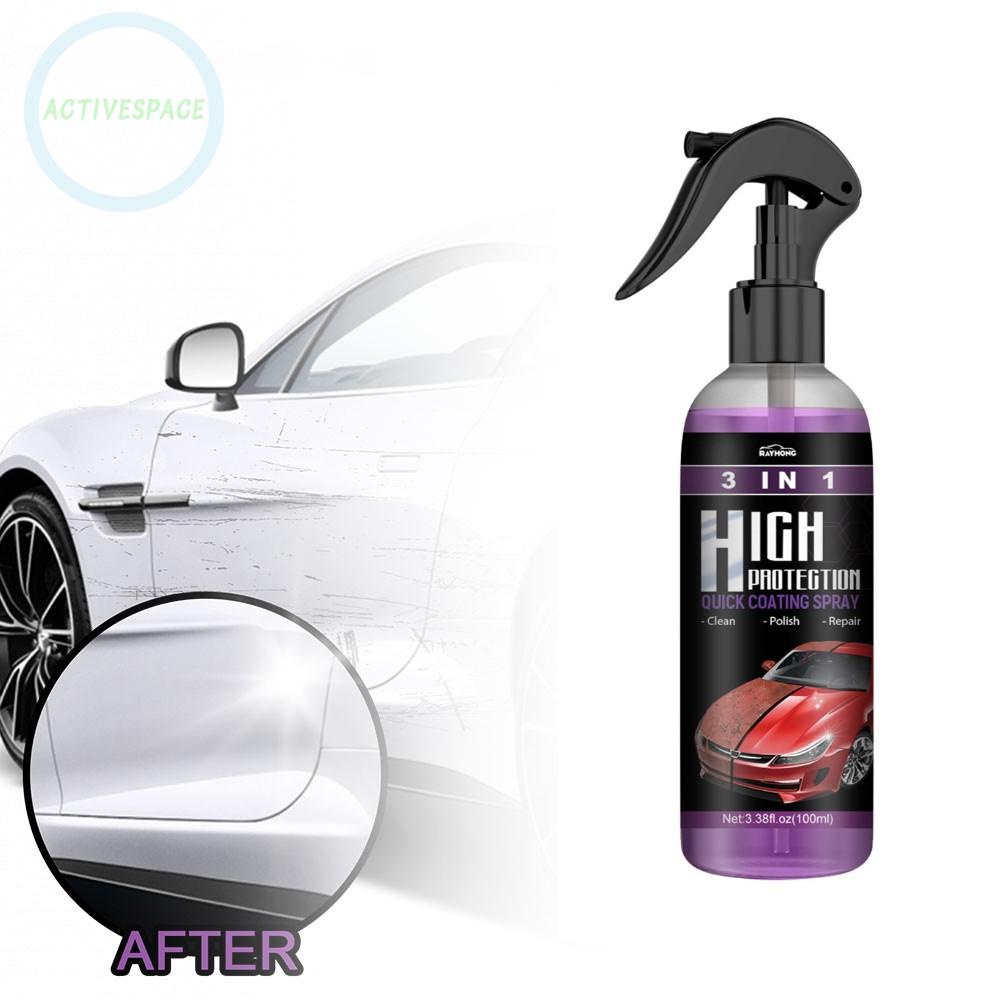 New 3 in 1 High Protection Quick Car Coat Ceramic Coating Spray Hydrophobic
