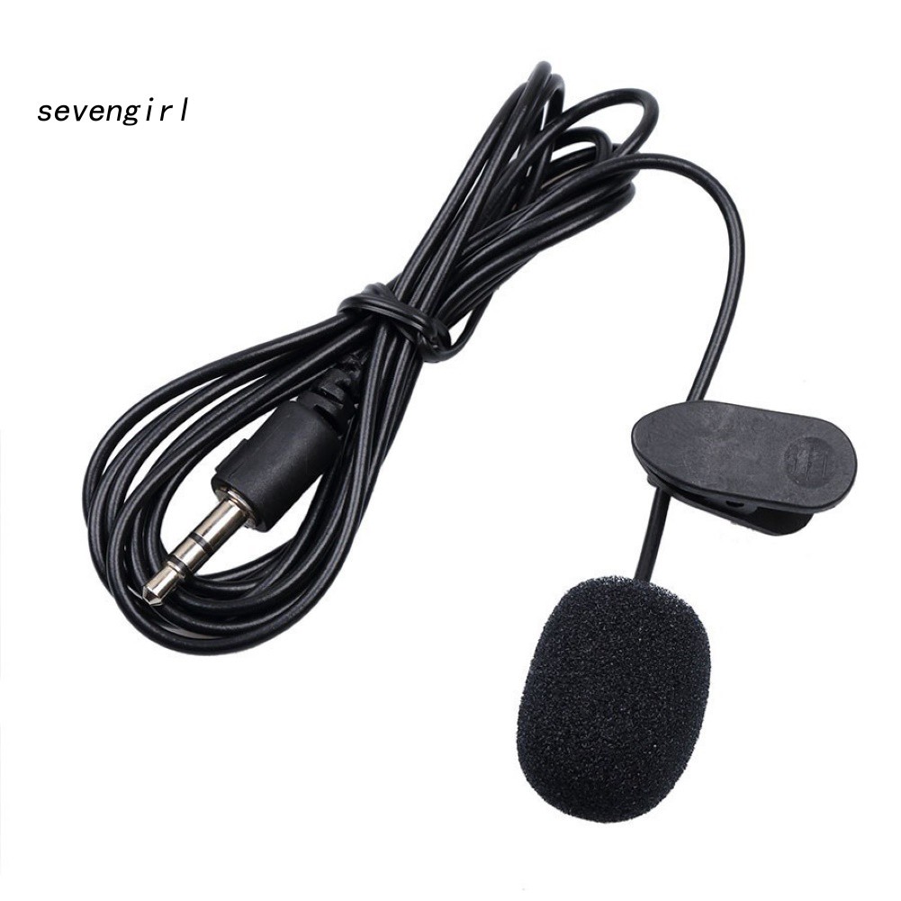 Micro Có Dây Giắc Cắm 3.5mm Thiết Kế Kẹp Cổ Áo Tiện Dụng