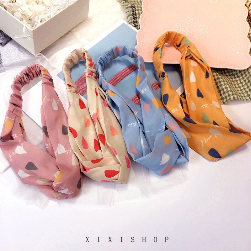 Băng đô rửa mặt thiết kế đơn giản cho nữ