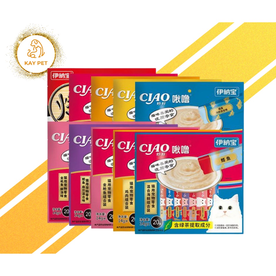 Súp thưởng Ciao Thái - bịch 20 thanh