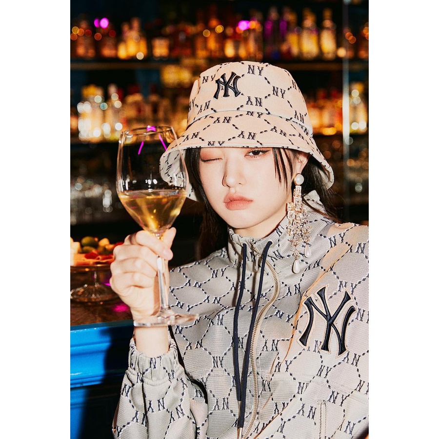 [Ảnh thật] Nón MLB Monogram - Hàng full tag