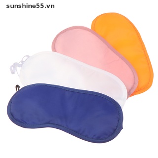 Miếng che mắt ngủ bằng sợi polyester có đệm che phủ tiện dụng