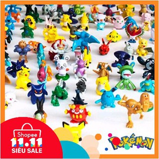[RẺ VÔ ĐỊCH-CÓ SẴN]Mô hình nhân vật phim Pokemon + quả bóng Pokemon