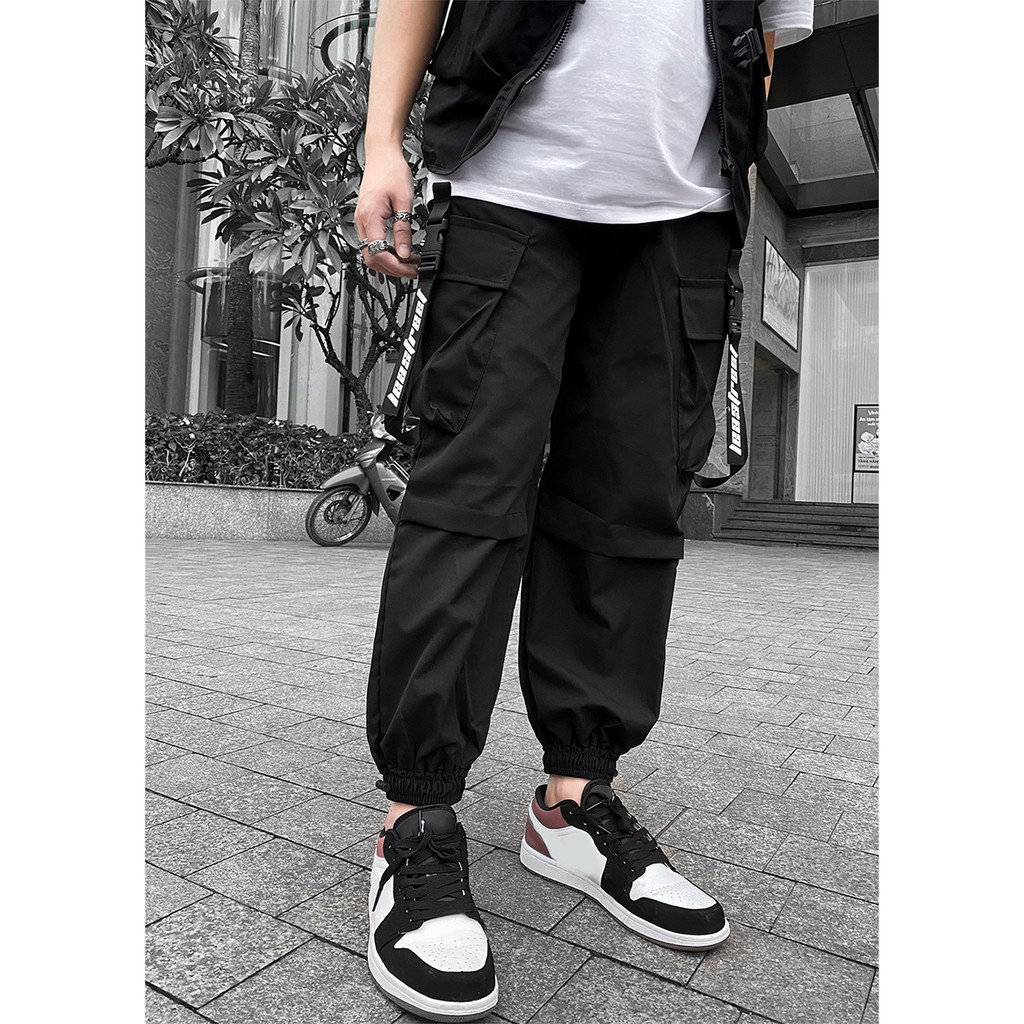 Quần Jogger Hộp - Hip Hop Cuff Cargo Streetwear