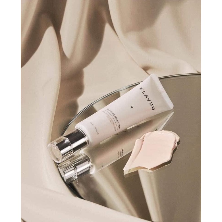 Kem lót, kem che khuyết điểm KLAVUU White Pearlsation Ideal Actress 30g