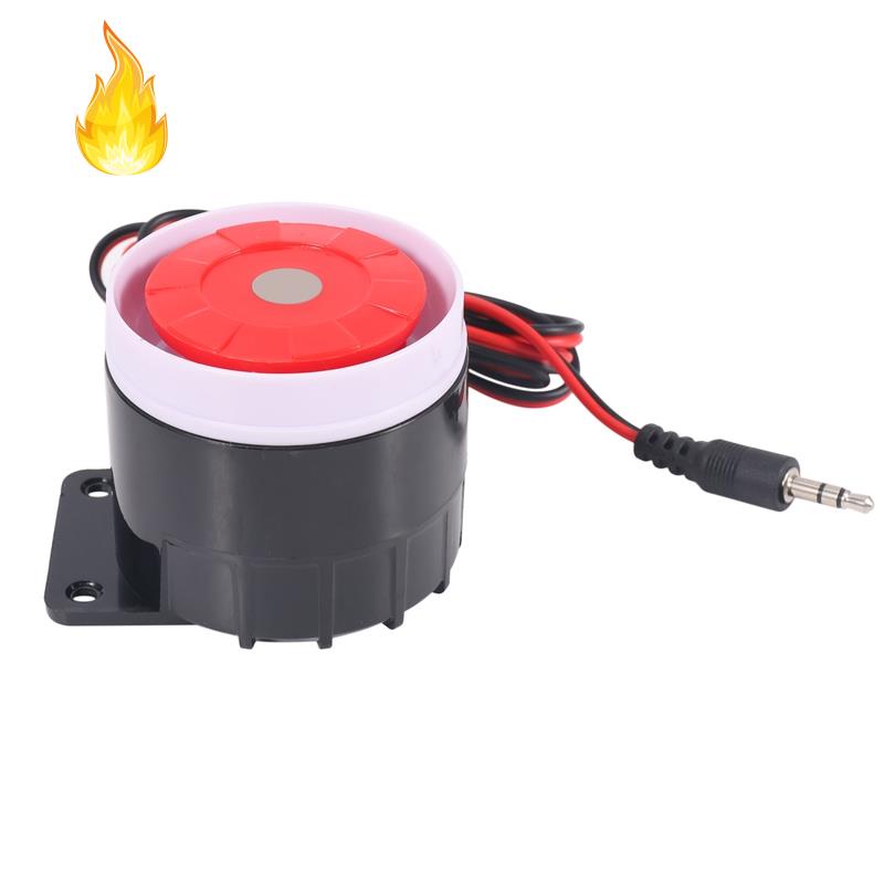 Còi Báo Động Mini Có Dây Siren 120dB 12V