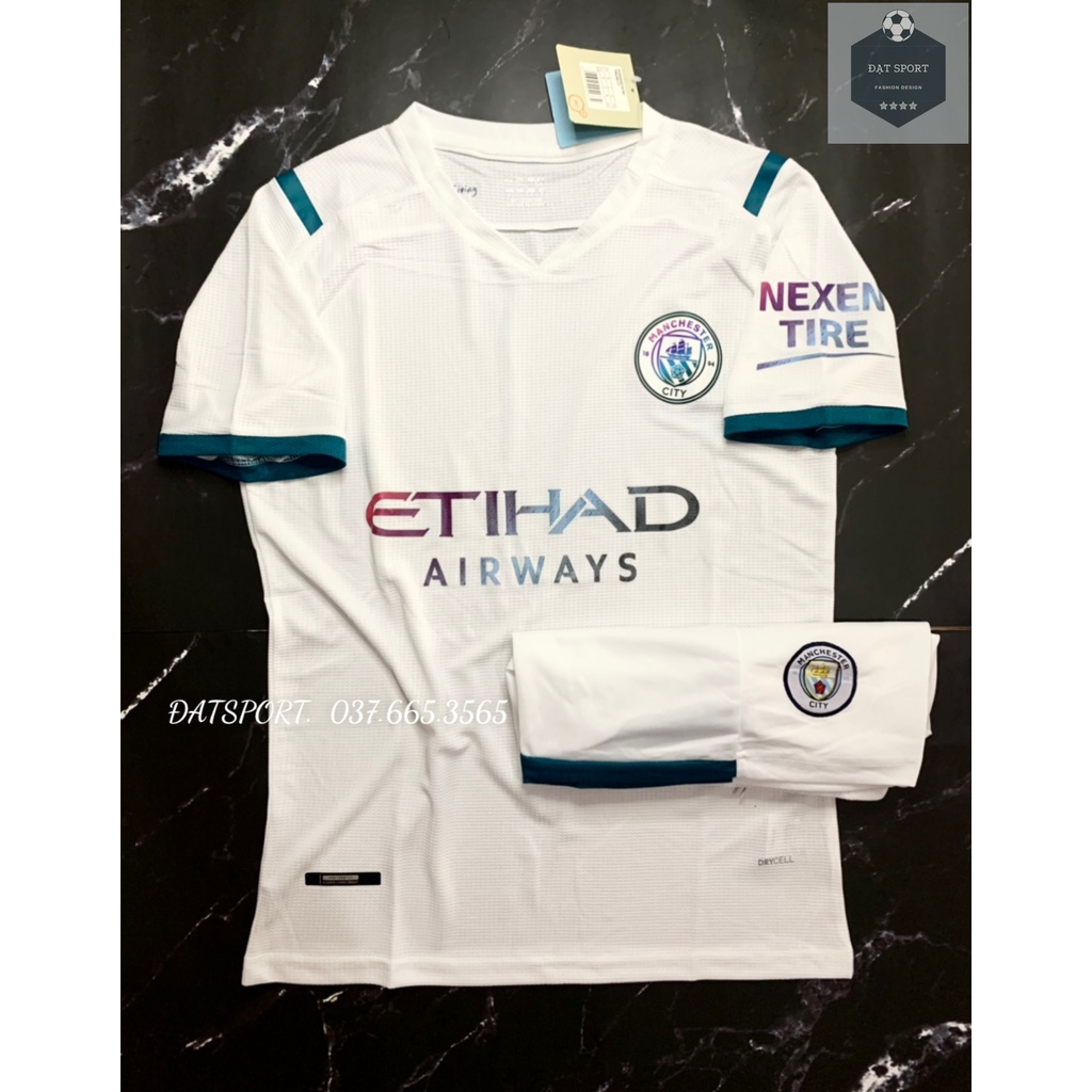 Quần áo bóng đá Mancity ⚡FREESHIP⚡ Bộ Áo Đấu CLB Manchester City. Hàng Gai Thái Cao Cấp - Thoáng Mát Cam Kết 100% Y Hình