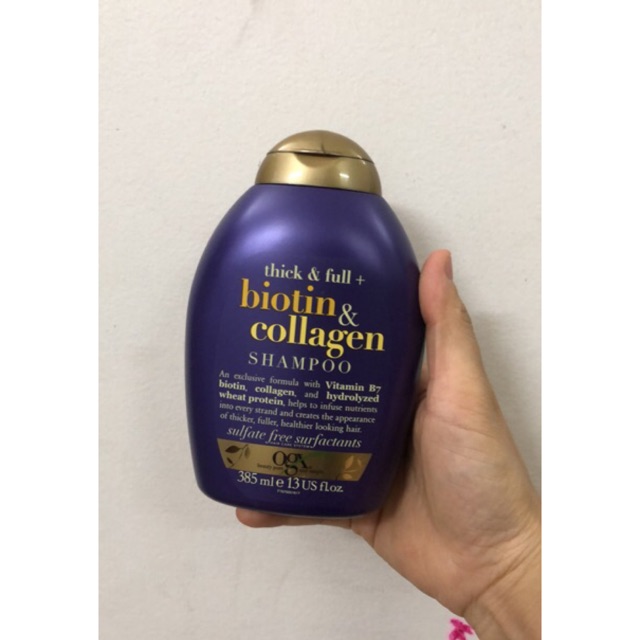 dầu gội Biotin OGX 385ml