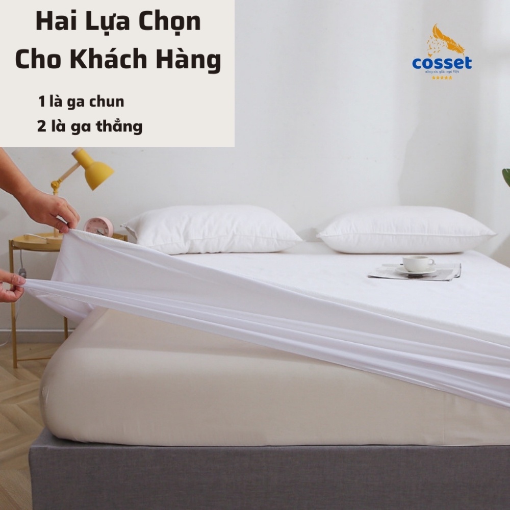 Ga Trải Giường Khách Sạn Cao Cấp Vải T200 - T250 - T300