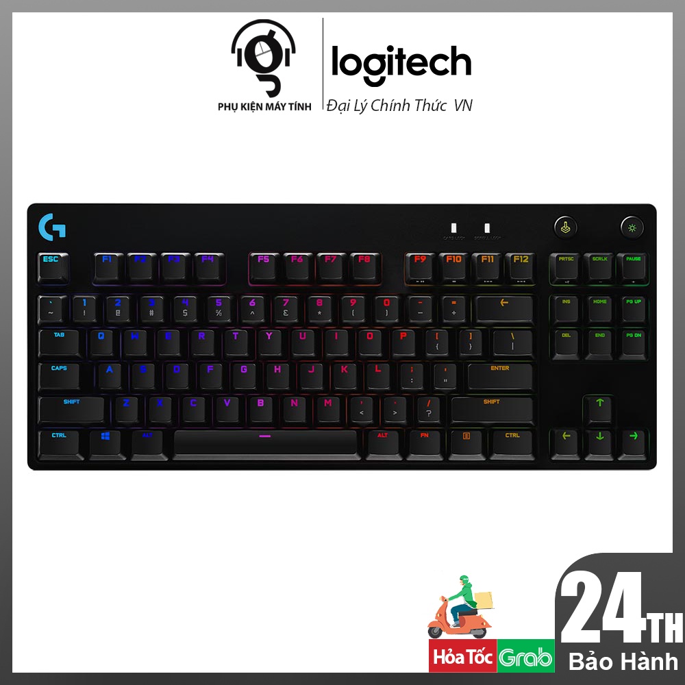 Bàn Phím Cơ Chuyên Game Logitech GPro X / Pro Gaming -chính hãng logitech