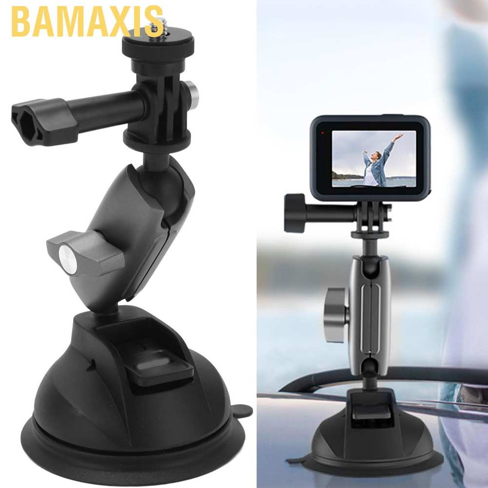 Giá đỡ bamaxis màu đen có giác hút cố định ốc vít 1/4 inch cho máy ảnh thể thao
 | BigBuy360 - bigbuy360.vn