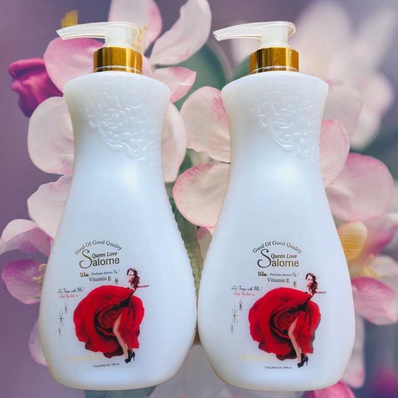 Sữa Tắm Trắng Da Salome ☘ 1000ml Hương Nước Hoa Hàng Việt Nam Chính Hãng 100%