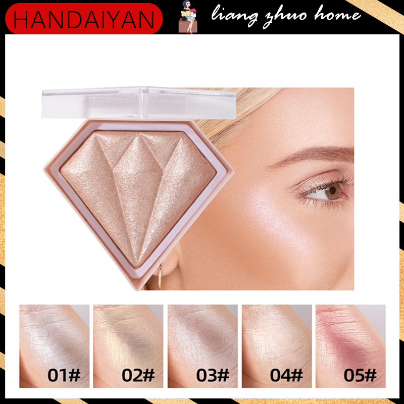 (Hàng Mới Về) Bảng Phấn Bắt Sáng Tạo Khối Lấp Lánh Handaiyan Tslm2