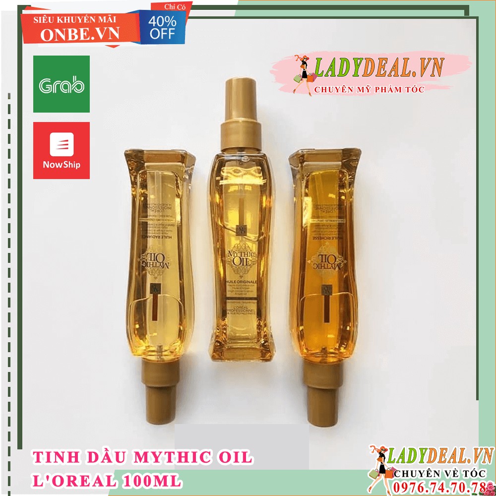 TINH DẦU DƯỠNG TÓC MỀM MƯỢT MYTHIC OIL L'OREAL [ 20ML -30ML - 50ML - 100ML ] | LADYDEAL.VN