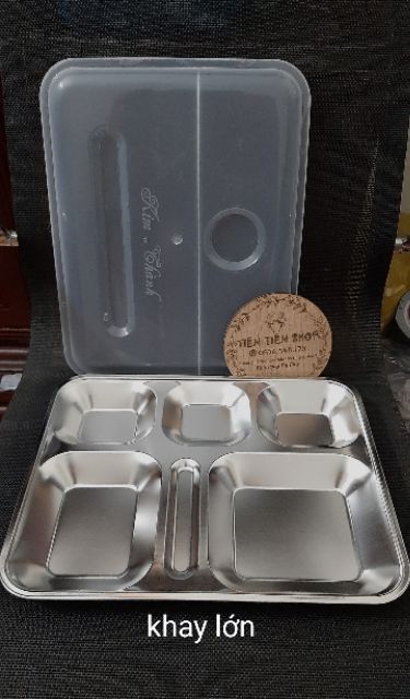 Khay cơm hộp inox