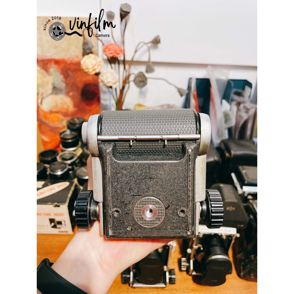 Máy ảnh film TLR Mamiyaflex C3 & Lens Mamiya Sekor 105F3.5