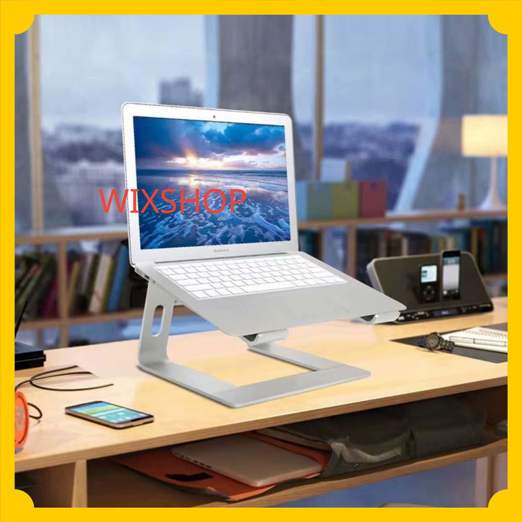XN9 - Giá đỡ để máy tính laptop, stand notebook Macbook hợp kim nhôm có thể tháo rời kiêm tản nhiệt.