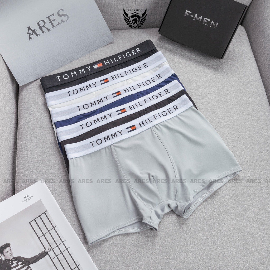 Quần lót nam, quần boxer nam cao cấp hàng xuất xịn chất thun lạnh siêu mát TM, thấm hút mồ hôi tốt thoáng khí NINESIX