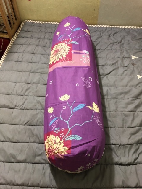 Vỏ gối ôm Sông Hồng 38x100cm