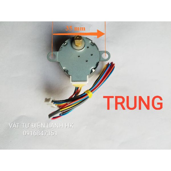 Motor chậm đảo gió điều hoà đa năng - Mô tơ cánh vẫy quạt máy lạnh điều hòa