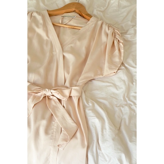 Áo choàng DIANA - Da | 100% sợi gỗ tự nhiên mặc nhà du lịch sang trọng | BigBuy360 - bigbuy360.vn