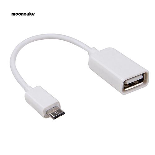 Dây cáp OTG chuyển đổi đầu USB dương sang USB 2.0 âm cho điện thoại Samsung S3 S4