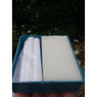[GIÁ SỈ 4.6k/C] 20 Chiếc Hộp đựng Phấn kèm 4 viên phấn/hộp + lau bảng - MIC [Đổ Buôn]