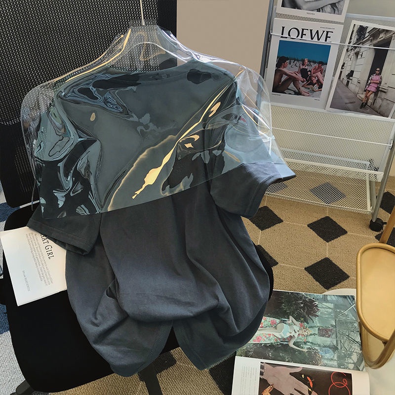 Áo Thun Nữ Tay Ngắn In Hình Trái Tim