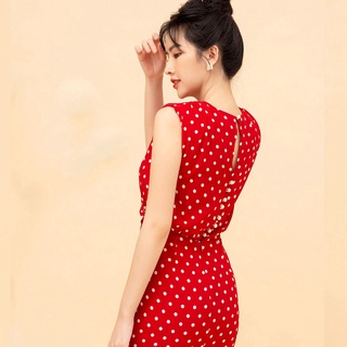 Đầm ôm nhún bèo DB5214 GUMAC