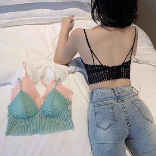 Áo bra ren lửng cài sau mã mới 384 loaị đẹp