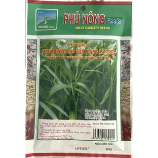 Hạt giống rau muống cao sản dạng lá tre Phú Nông (PN130540) - 100g