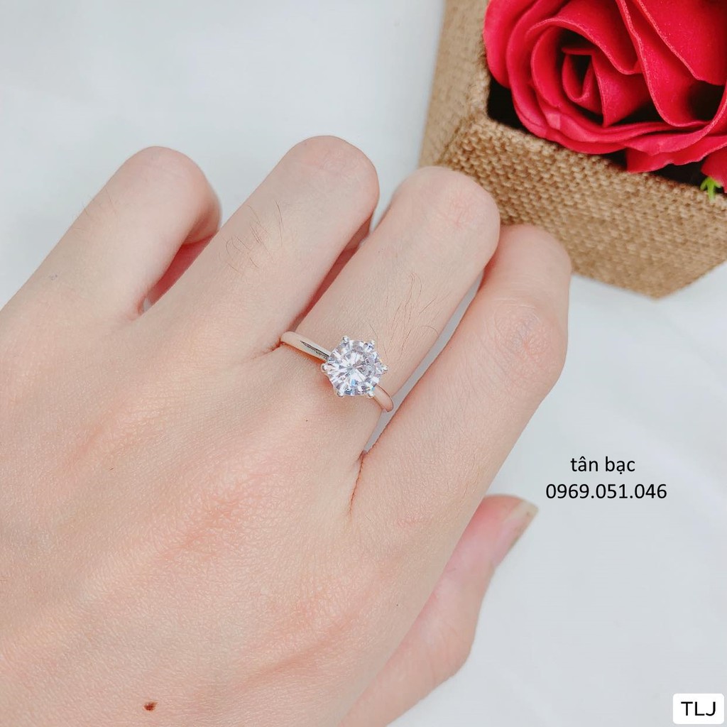 Nhẫn nữ đính đá  xinh xắn , nổi bật,  chuẩn bạc ta sáng đẹp , SHOP Cam kết bạc chuẩn, chất lượng, giá xưởng,chuẩn y hình