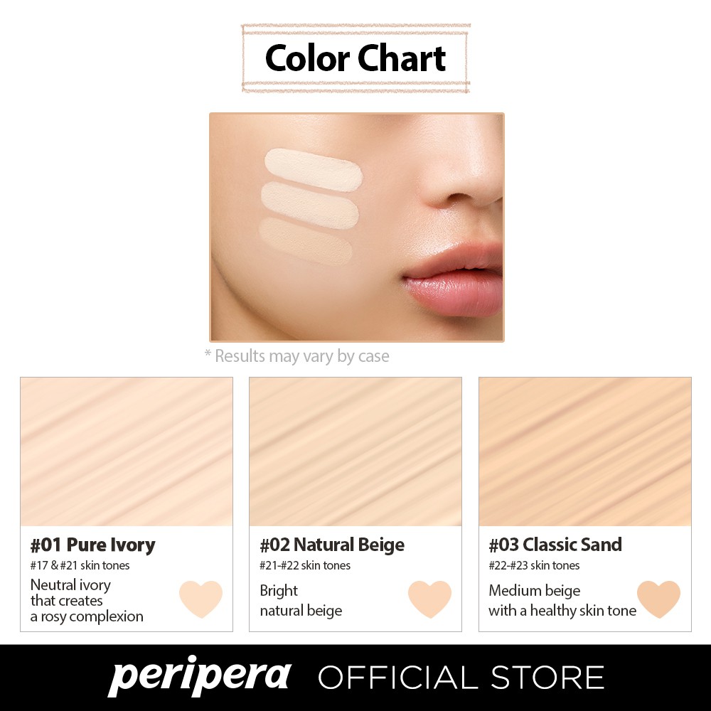 Kem Nền Peripera 35ml Che Phủ Hoàn Hảo Trang Điểm Lâu Trôi Chất Lượng Cao | BigBuy360 - bigbuy360.vn