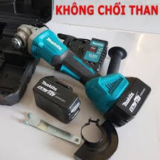 Máy mài góc dùng pin Makita 72v, tặng bộ lưỡi cưa xích cắt cây Chính hãng