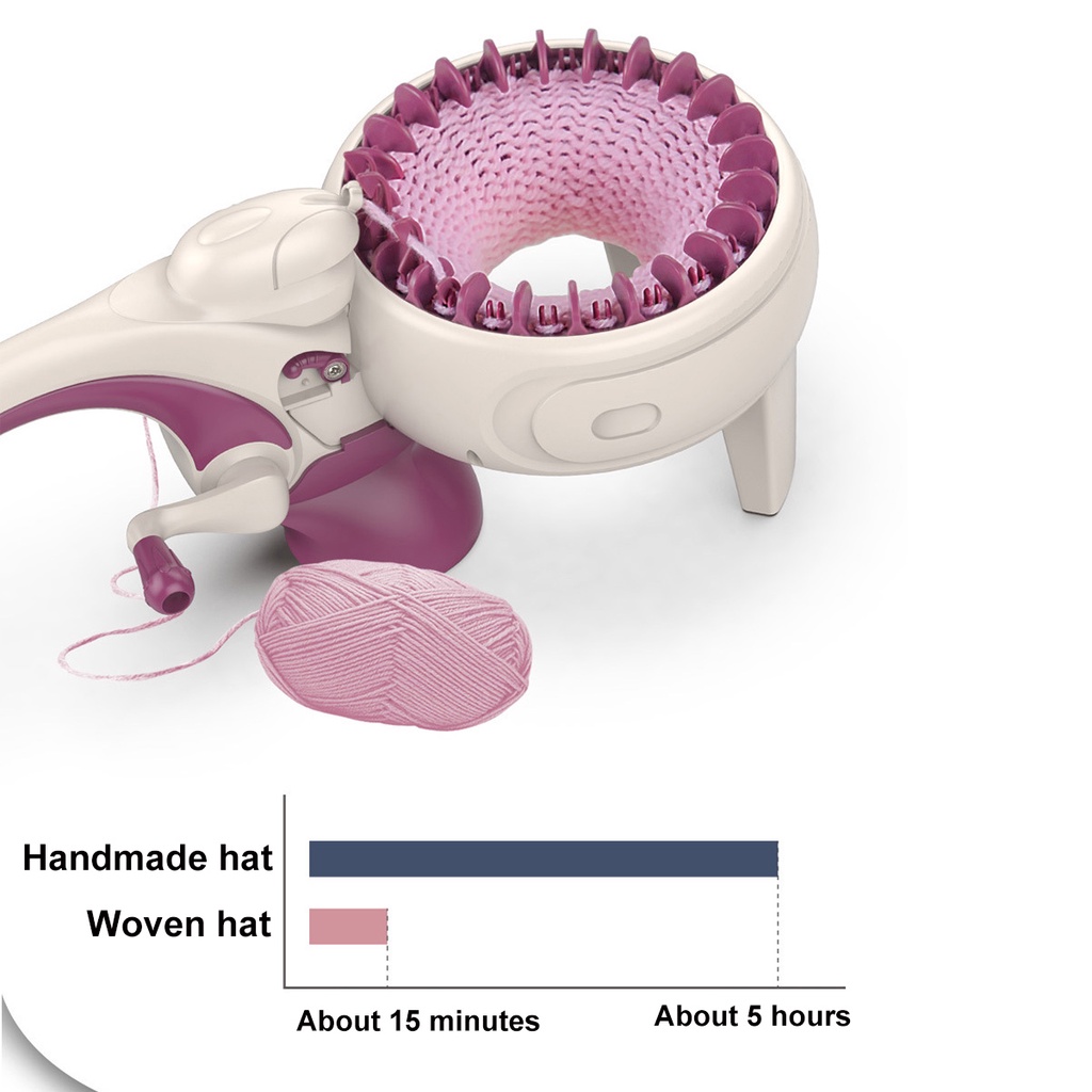 Máy Đan Len Thủ Công 24 Kim Hình Trụ Chất Lượng Cao